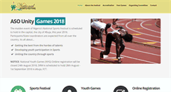 Desktop Screenshot of nigeriasportsfestival.org